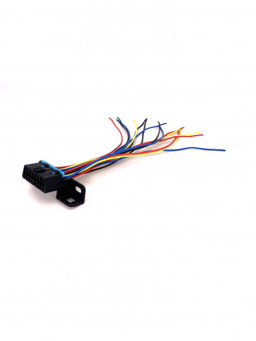 Разъём OBD2 (мама) с выведенными проводами, универсальный