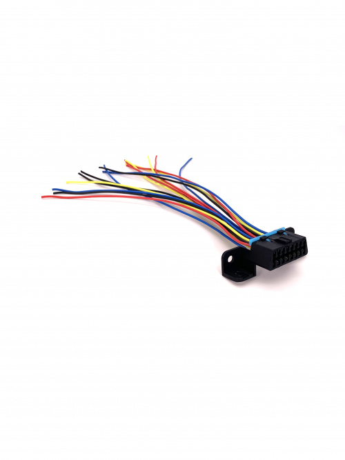 Разъём OBD2 (мама) с выведенными проводами, универсальный
