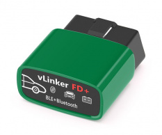 Диагностический адаптер Vgate vLinker FD+