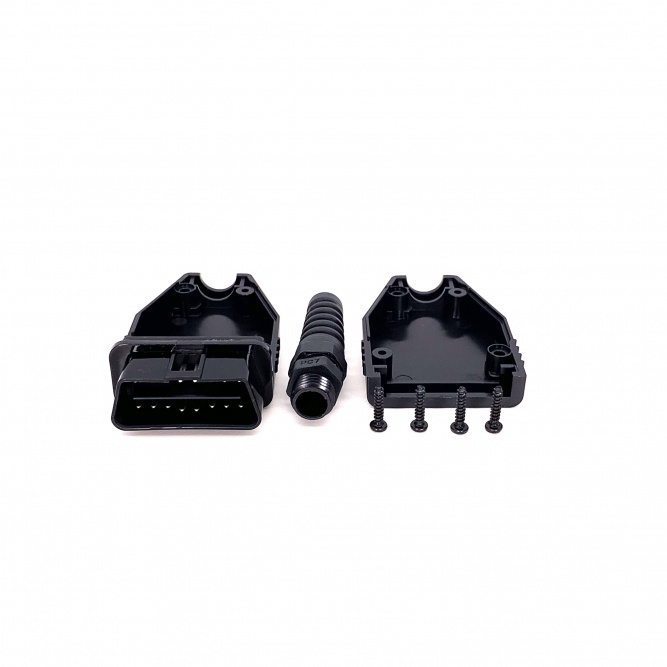 Штекер (разъем) OBD2 &amp;quot;папа&amp;quot; разборный