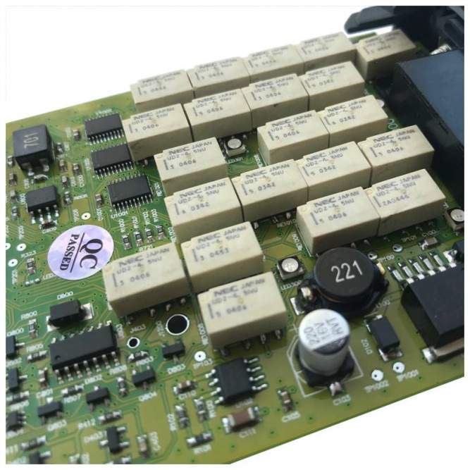 Автосканер Делфи Pro (золотая плата) USB + Bluetooth
