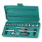 Набор головок торцевых Jonnesway S04H2715S 1/4&amp;quot;DR, 4-14 мм, 15 предметов