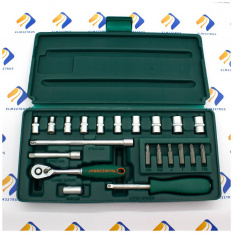 Набор головок торцевых Jonnesway S04H2721S 1/4&amp;quot;DR, 4-13 мм, 21 предмет