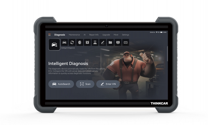 Автосканер THINKTOOL Expert 394, DoIP, CAN FD