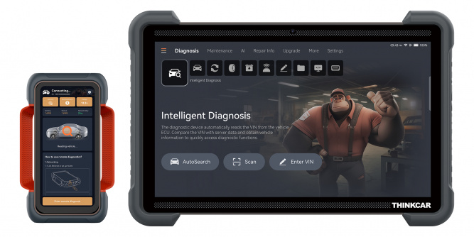 Автосканер THINKTOOL Expert 399