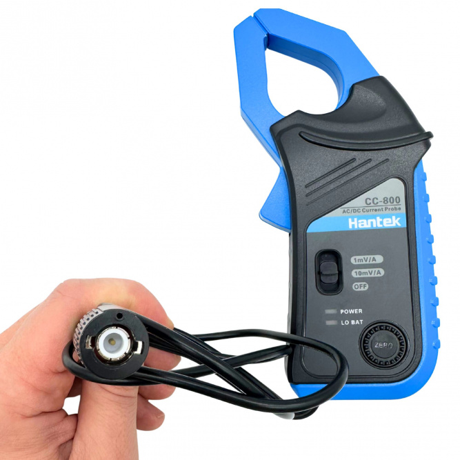 Hantek CC-800 - токовые клещи с разъемом BNC