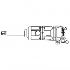 Пневматический гайковерт Thorvik AIWS124 1&amp;quot;