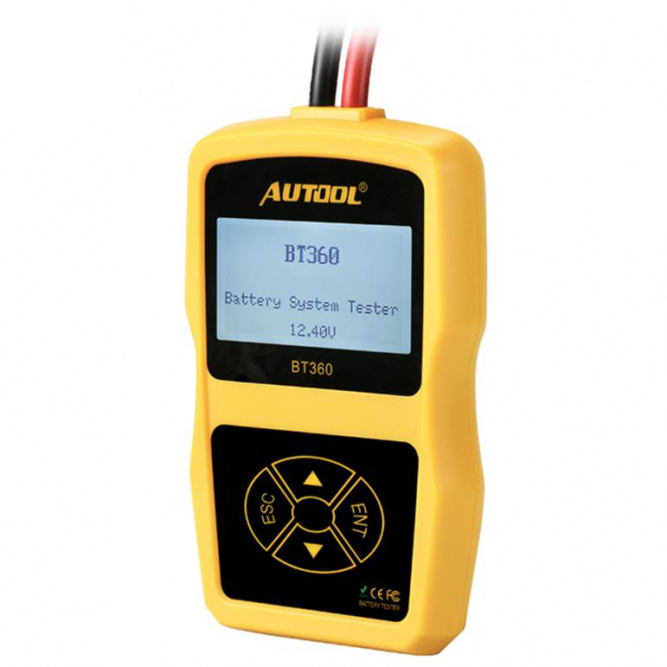 Тестер аккумуляторной батареи Autool BT-360