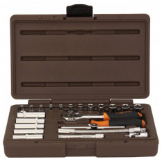 Набор головок торцевых OMBRA 911423 1/4&amp;quot;DR, 4-13 мм, 23 предмета