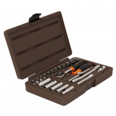 Набор головок торцевых OMBRA 911423 1/4&amp;quot;DR, 4-13 мм, 23 предмета