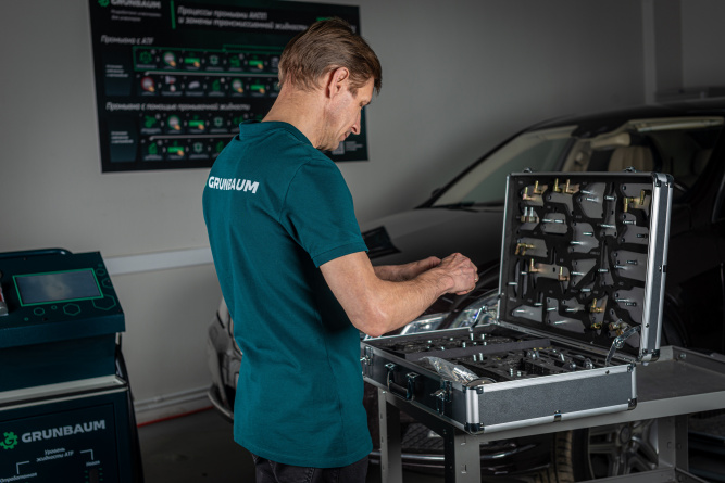 SERVICEMAN ATF4000N - установка для замены жидкости и промывки АКПП