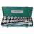Набор головок торцевых дюймовых Jonnesway S04H6327S 3/4&amp;quot;DR, SAE 7/8&amp;quot;--2&amp;quot;, 27 предметов