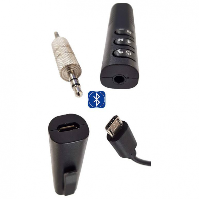 Беспроводной Bluetooth AUX адаптер BT-450 с микрофоном