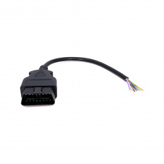 Штекер OBD2 (папа) с проводом