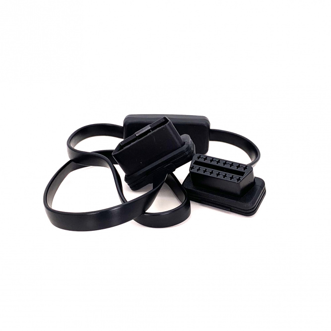 Удлинитель OBD2 60 см. с выключателем питания